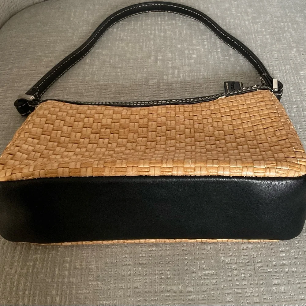 Vintage Charter Club Mini Straw Purse - Picture 2 of 9